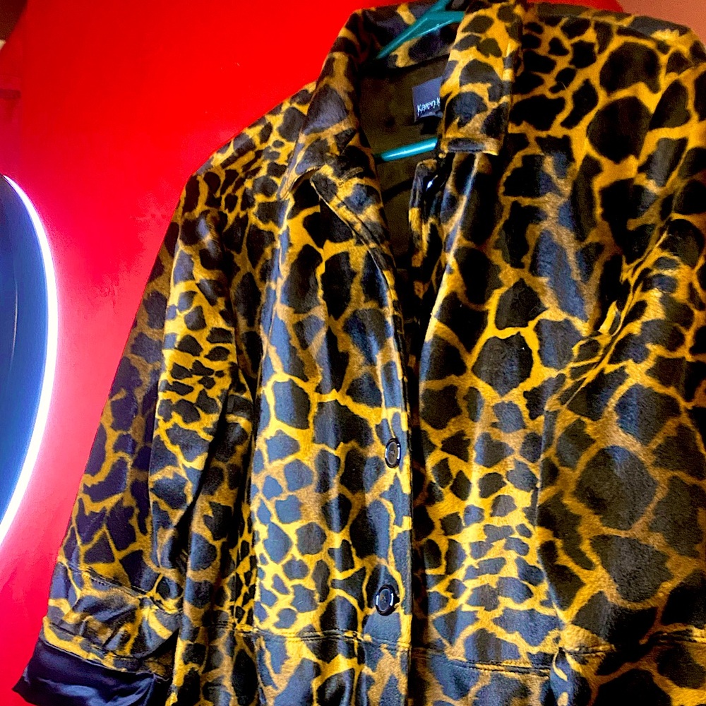 Leopard Blazer